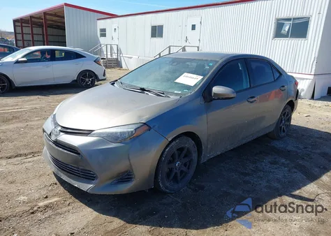 2017 Toyota Corolla Le from USA, damaged, VIN 2T1BURHE6HC929368
